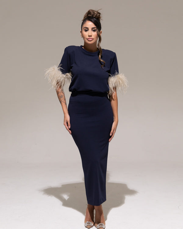 COORDINATO LADYENNE BLU