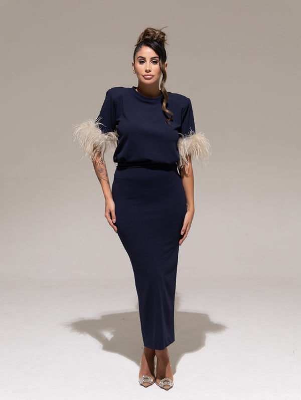 COORDINATO LADYENNE BLU