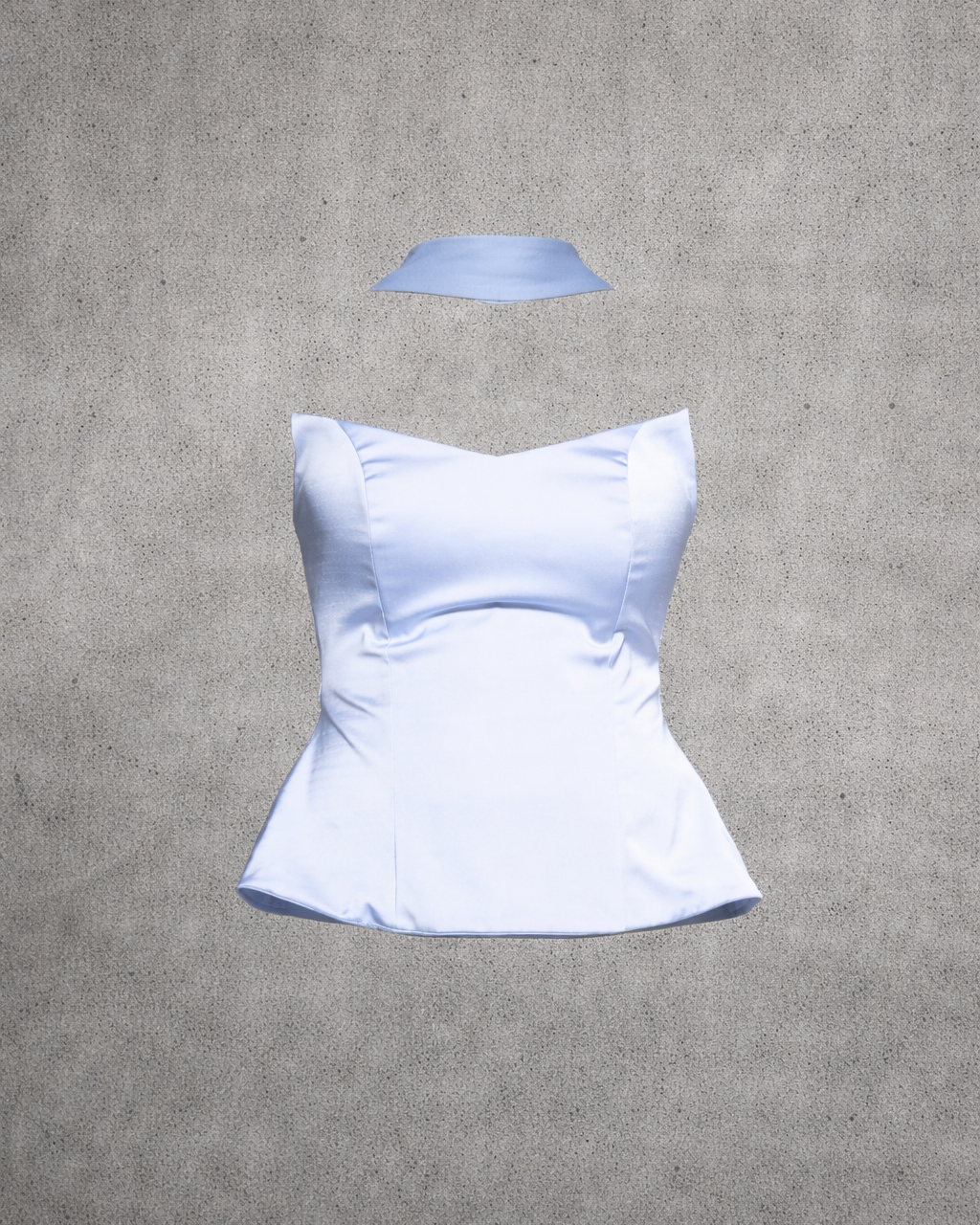 CORPETTO VITTORIA AZZURRO CON STOLA