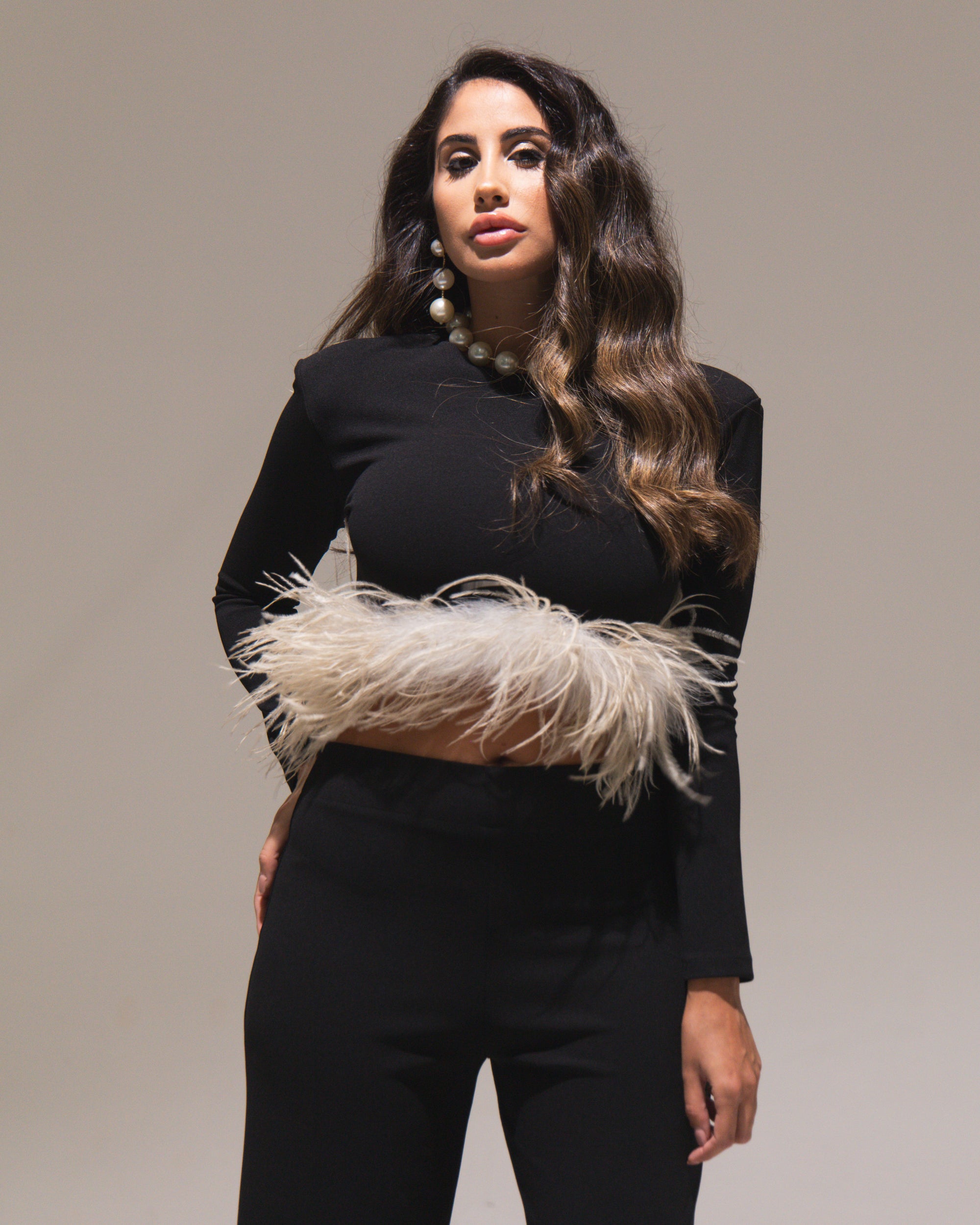 COORDINATO ENNE NERO