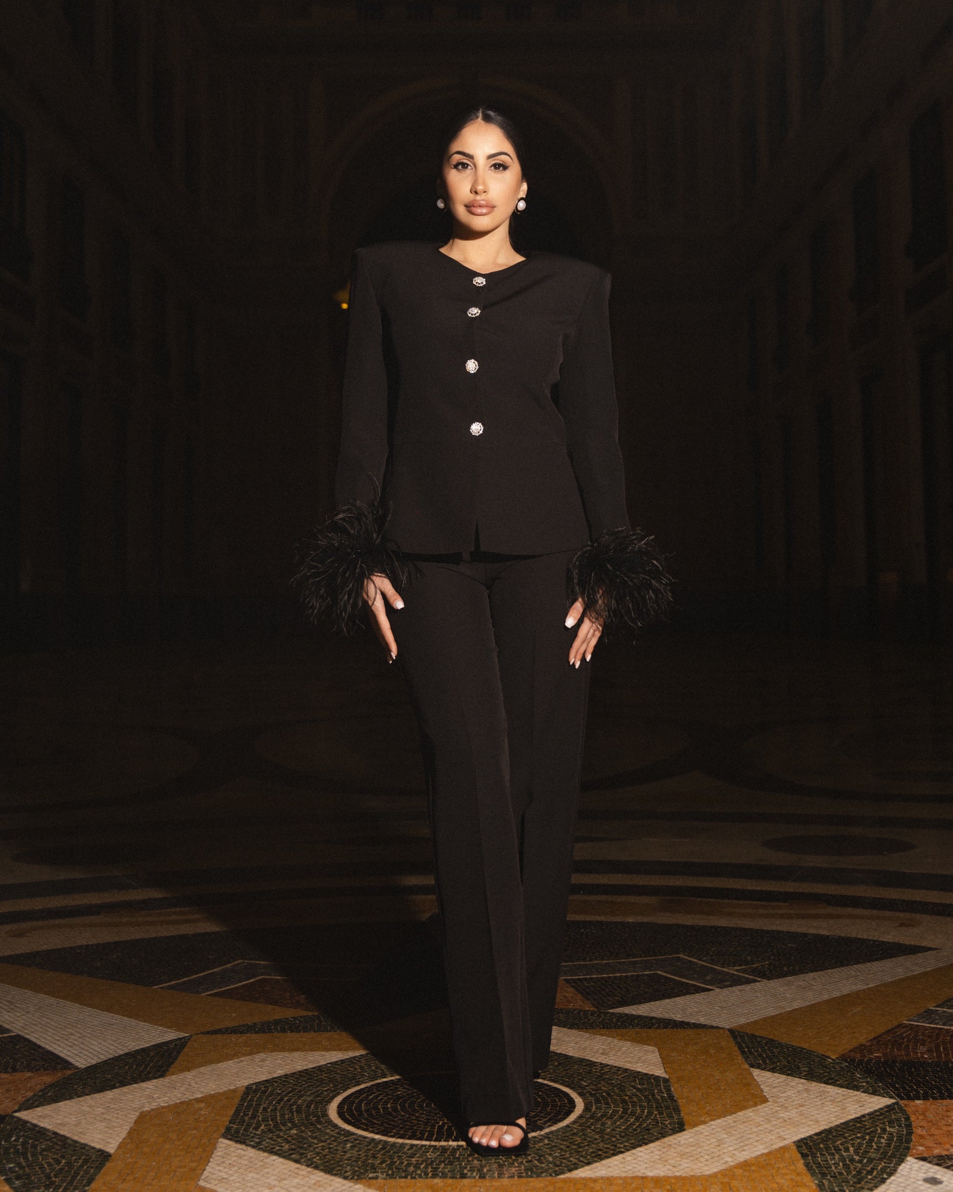 TAILLEUR NEREIDE NERO