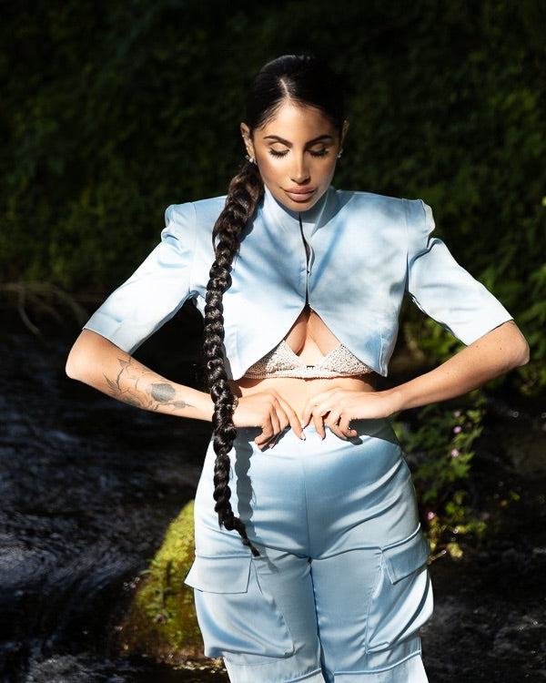 BOLERO ARIAL AZZURRO