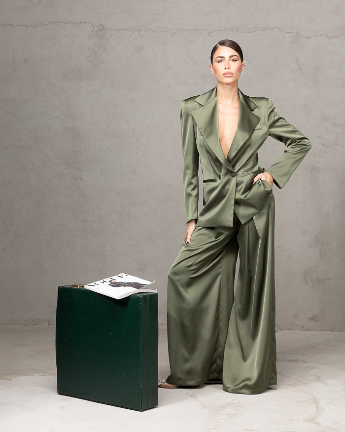 TAILLEUR LUNA VERDE MILITARE
