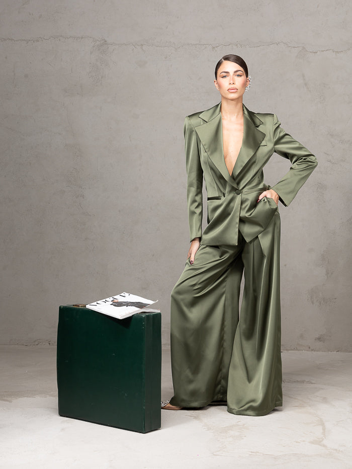 TAILLEUR LUNA VERDE MILITARE